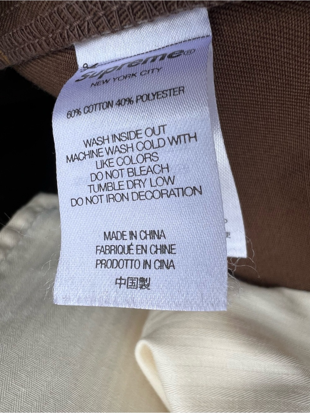Supreme/ANTIHERO Work Pant - spring/summer 2022 Work Pant Brown
Men's Size 36 - Picture 6 of 14